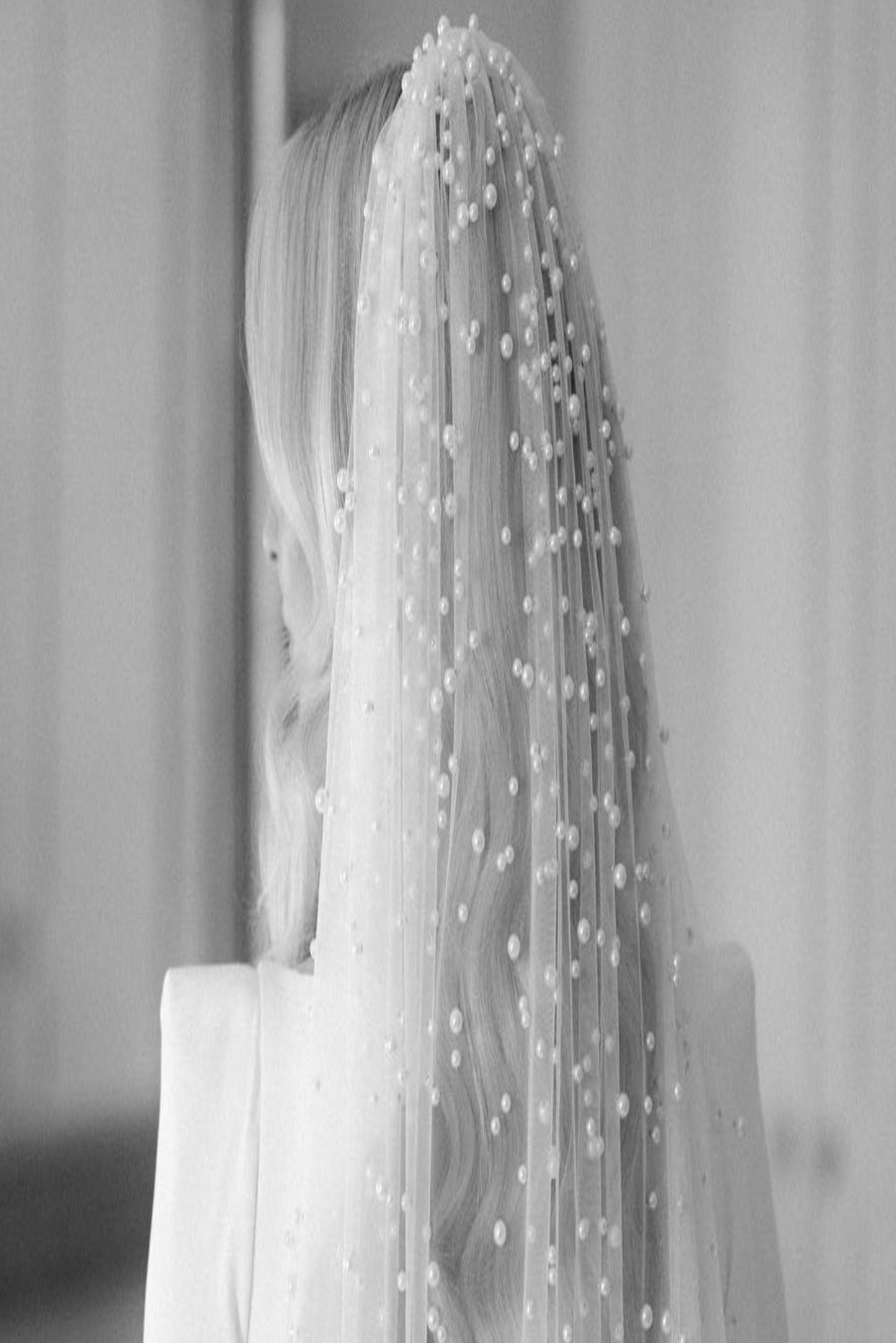 Cascading Pearl Veil
