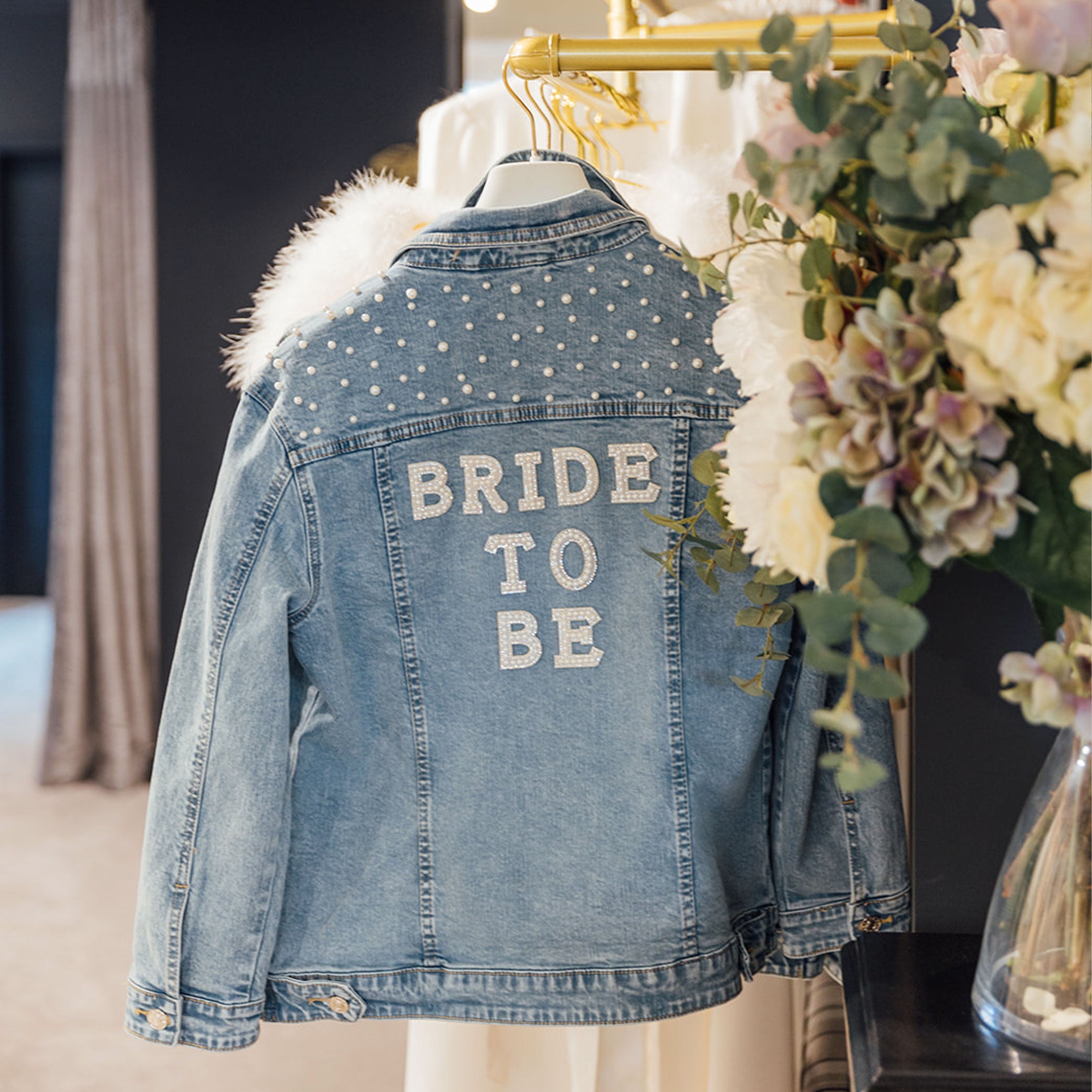 Jacket With Name Personalized Denim Personalized Jeans, Corset