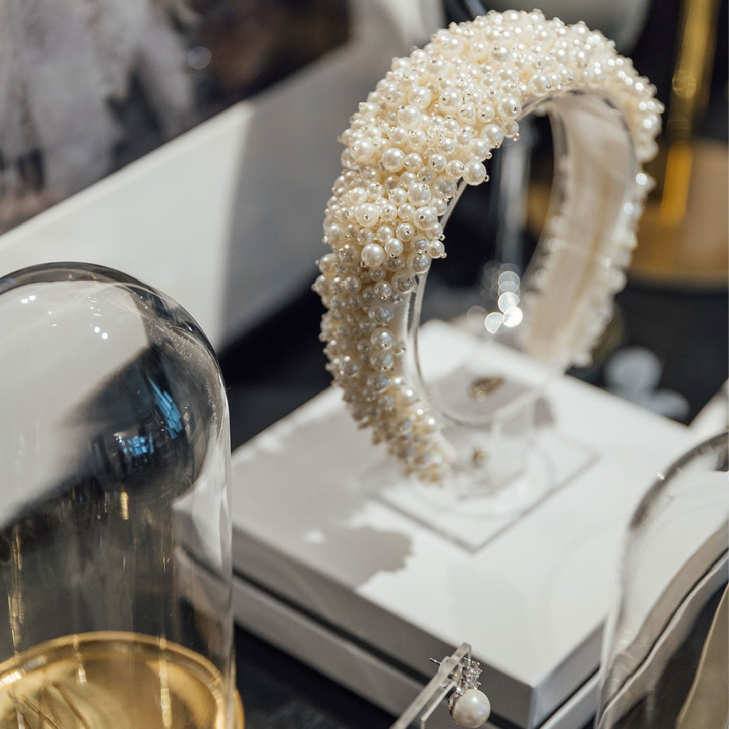 Delicate Pearl Headband