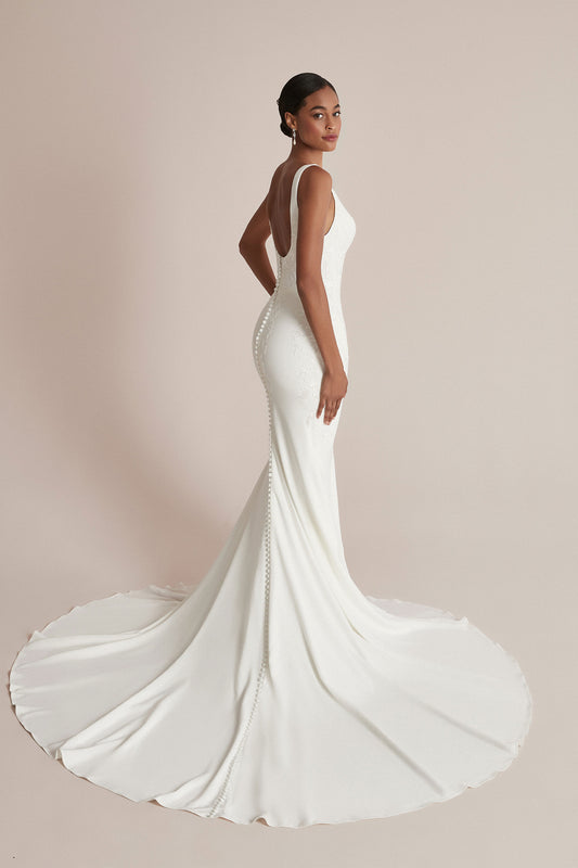 Justin Alexander Cora Back Anna Bridal Boutique Hampshire