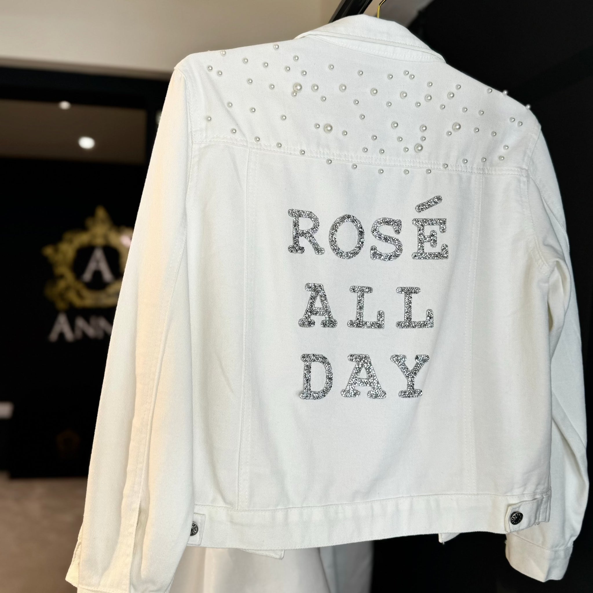 Rose all day denim jacket