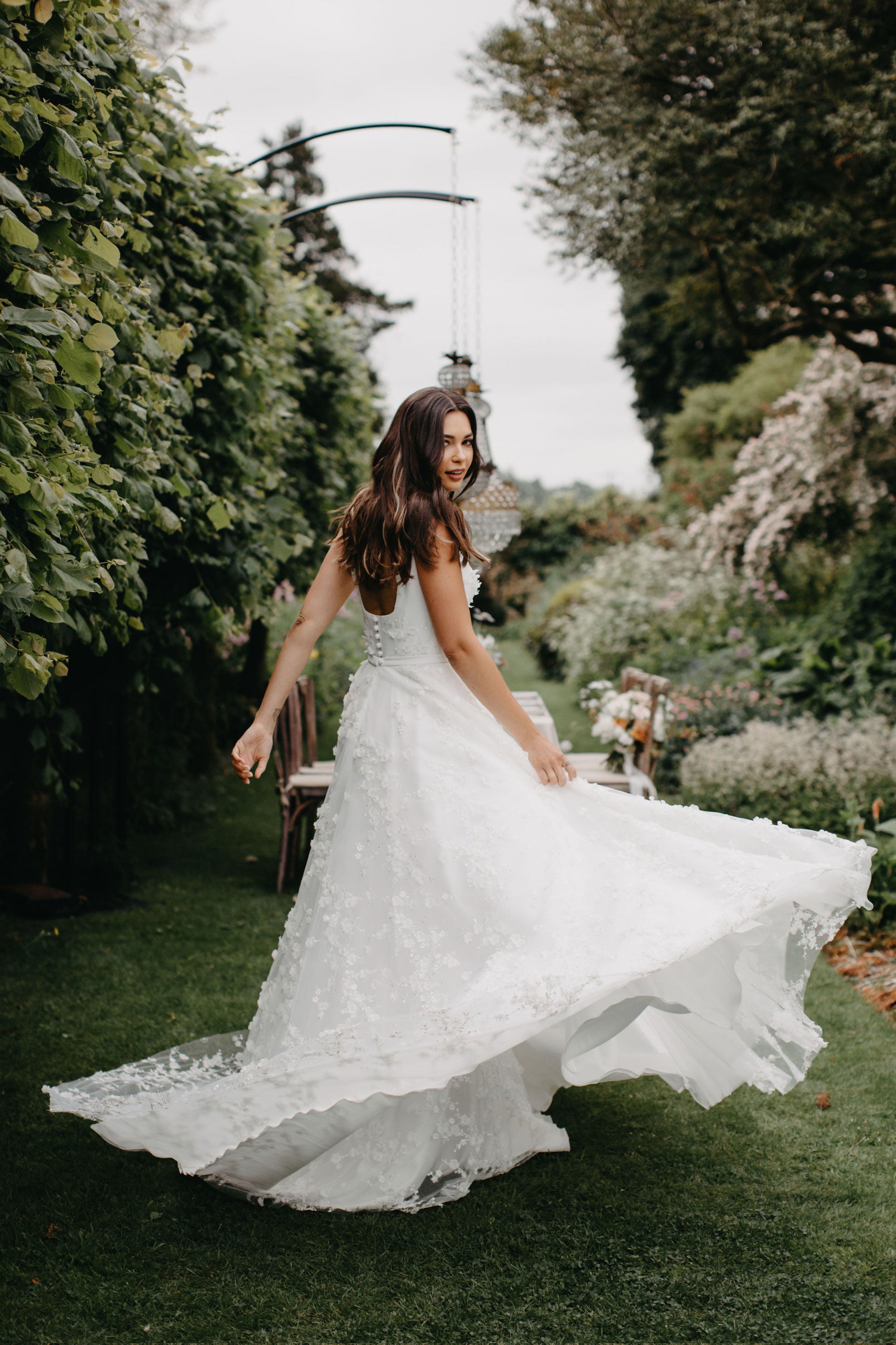 Gigi Overskirt by Suzanne Neville Anna Bridal Couture